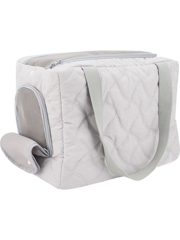 Bed Time Hunde-Katzentasche BIRK 41x25x31 cm Hellgrau