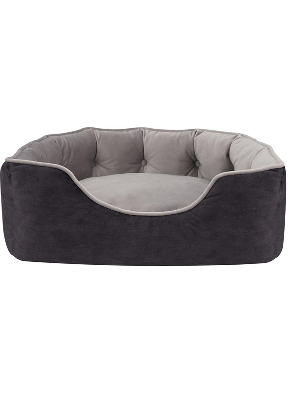 Bed Time Hundeseng LUNA ECO 50x46x16 cm. Sort