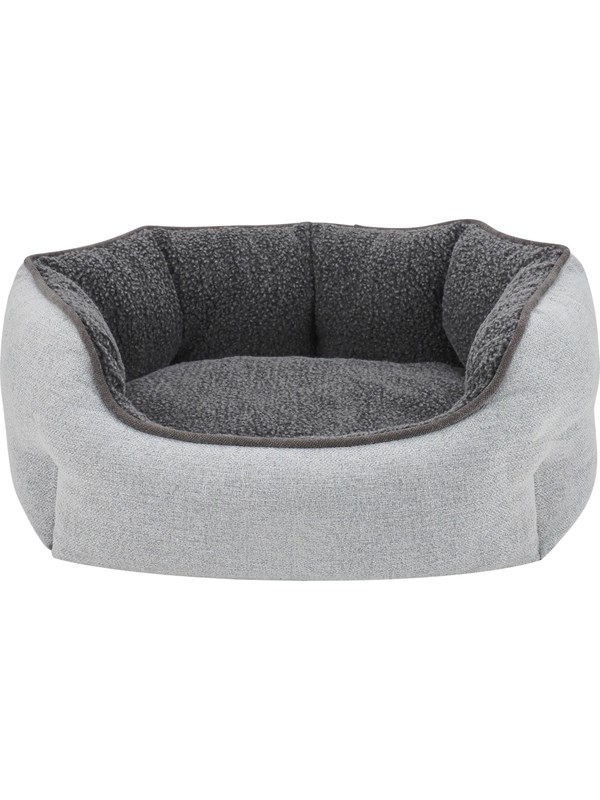 Bed Time Hundeseng BASSE 50x40x20 cm. Lysegrå