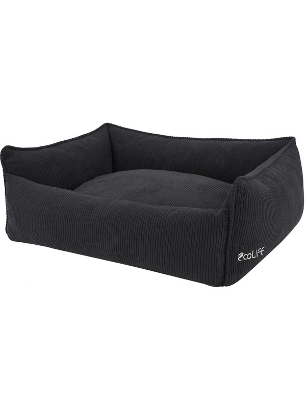 Bed Time Hundeseng MILLE ECO 80x60x23 cm. Sort