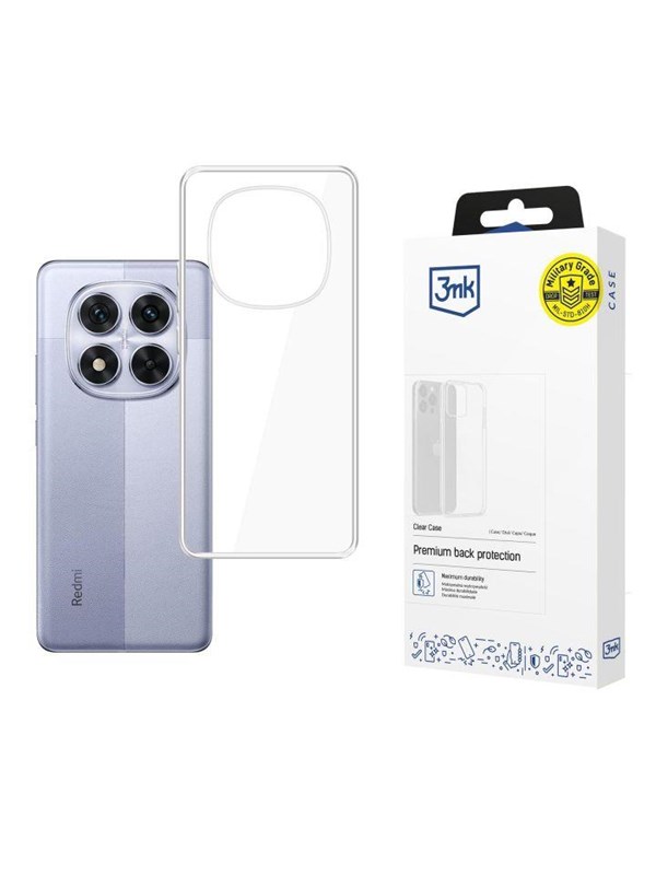 3mk Clear Case for Xiaomi Redmi Note 14 Pro - transparent