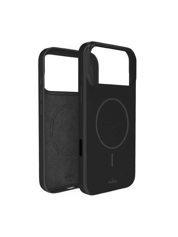 Puro Pulse Protective Case for iPhone 17 Pro Max Polycarbonate - Black