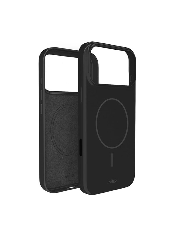 Puro Pulse Protective Case for iPhone 17 Pro Polycarbonate - Black