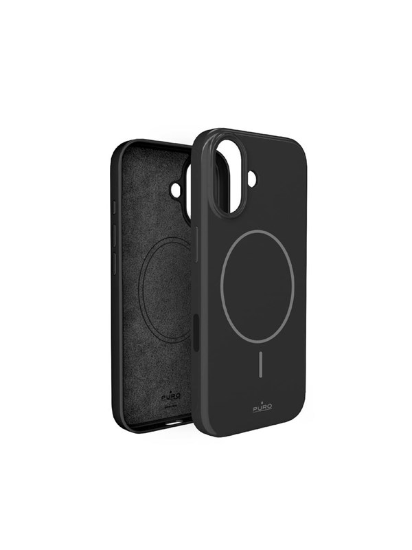 Puro Pulse iPhone 17 Protective Case Polycarbonate - Black