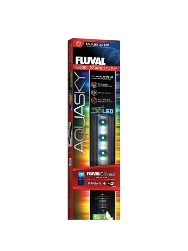 FLUVAL Aquasky 3.0 LED w/WiFi & BT 27W 91-122 cm