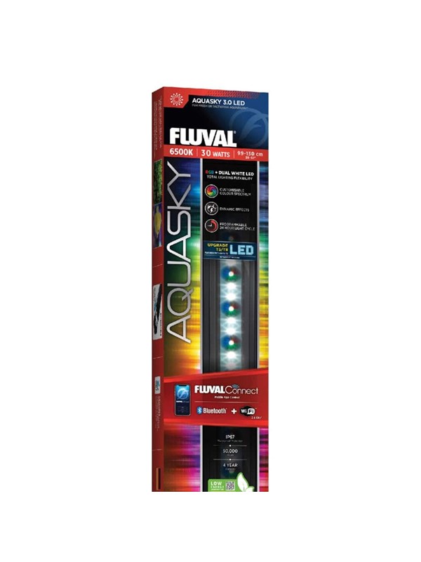FLUVAL Aquasky 3.0 LED w/WiFi & BT 30W 99-130 cm