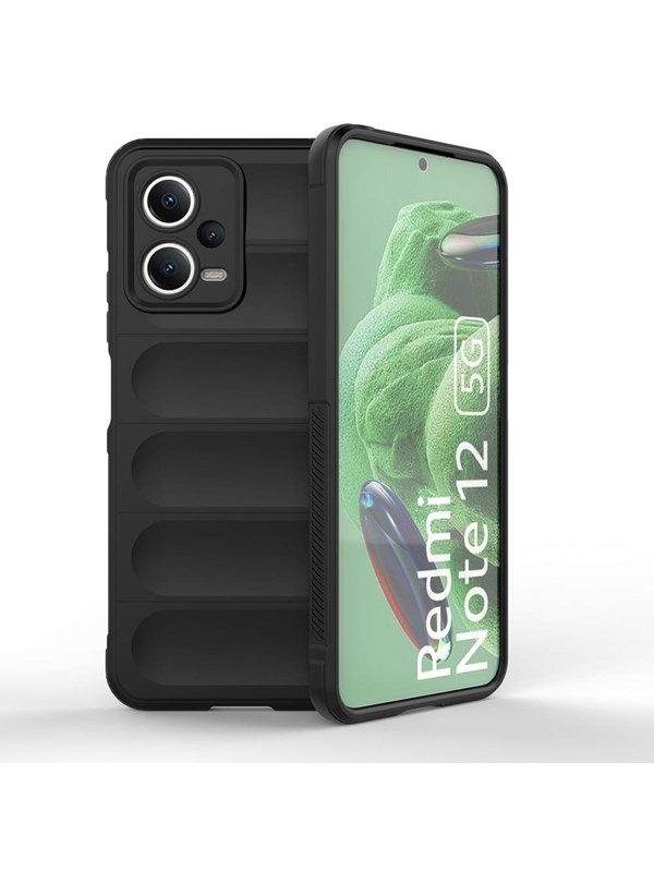 Hurtel Magic Shield Case for Xiaomi Redmi Note 12 5G / Poco X5 5G Flexible Armor Cover Black