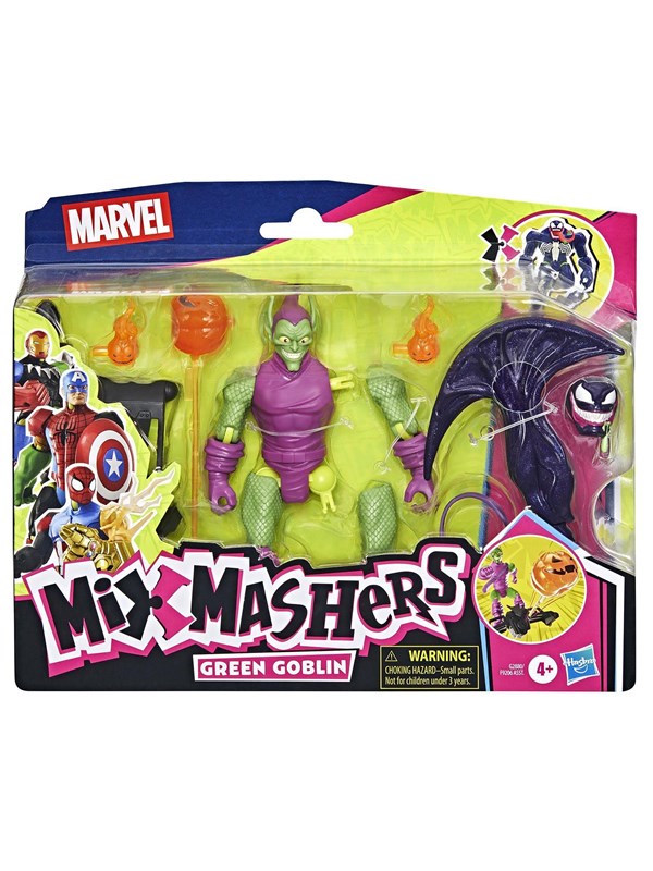 Marvel Spider-Man Green Goblin Mixmashers Deluxe Figure