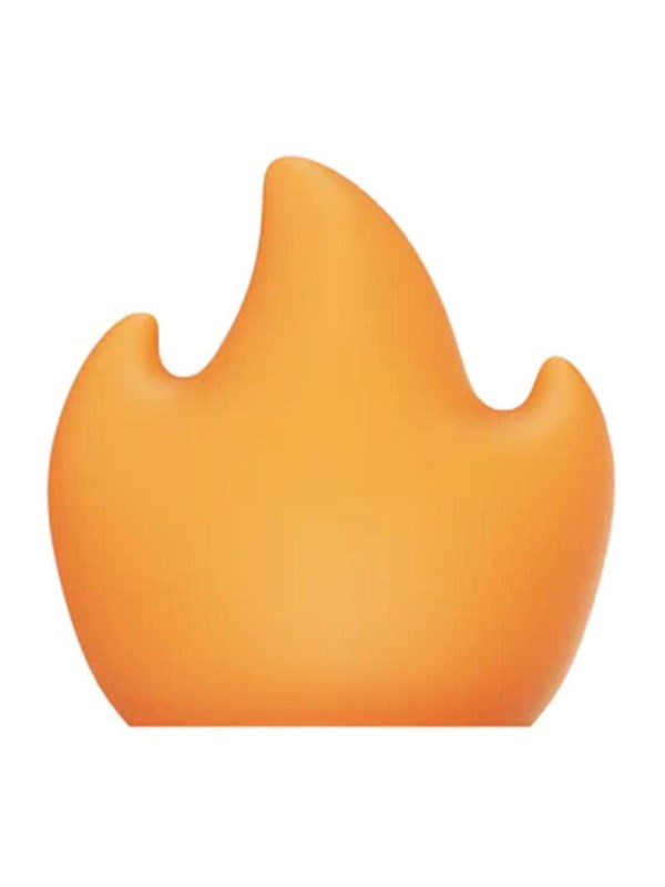 Flextail Flame Lampshade for Tiny Pump 2X Lamp - Orange