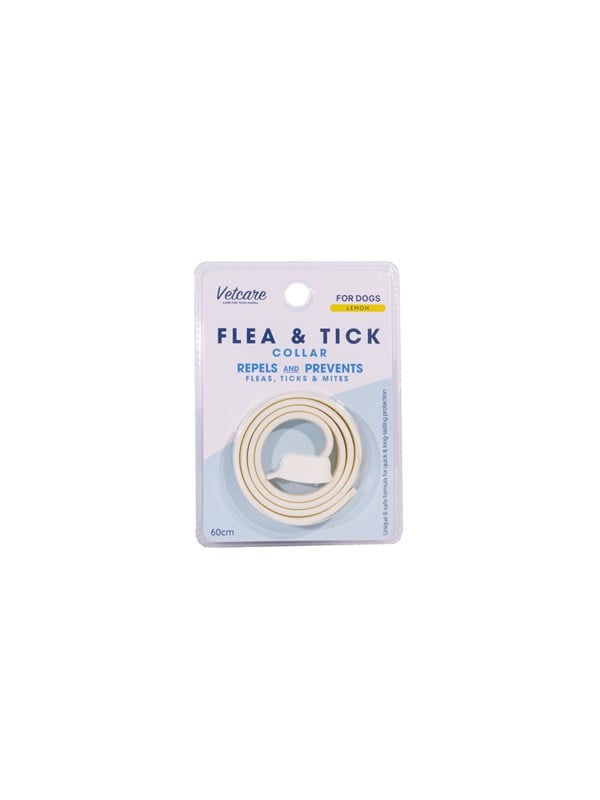 Vetcare Flea  Tick  Collar For Dog  60cm Lemon