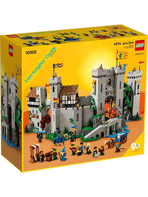 Konstruktionsspiel ICONS 10305 Lion Knights Castle 4514 Teile