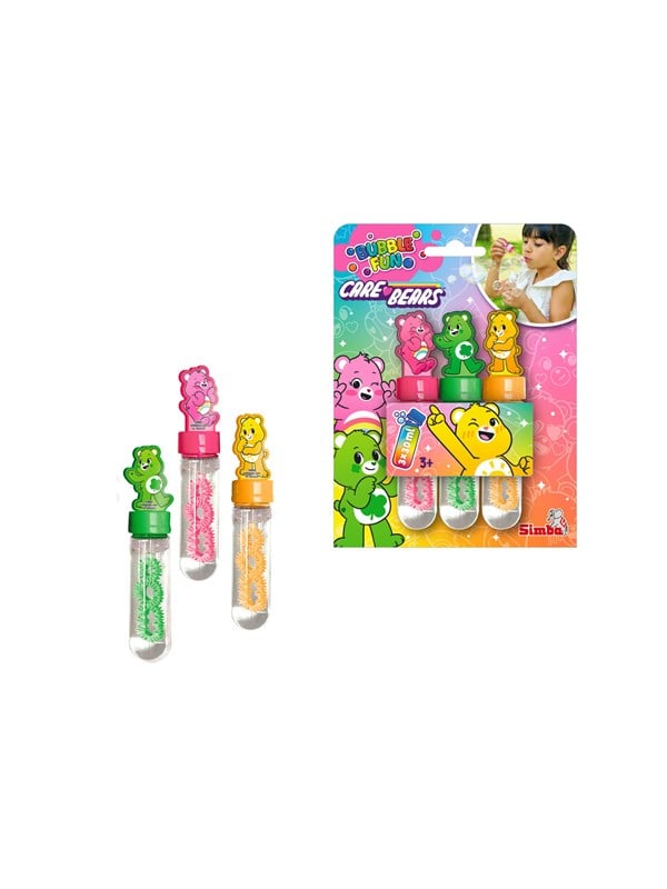 Simba Care Bears set of 3 bubble sticks
