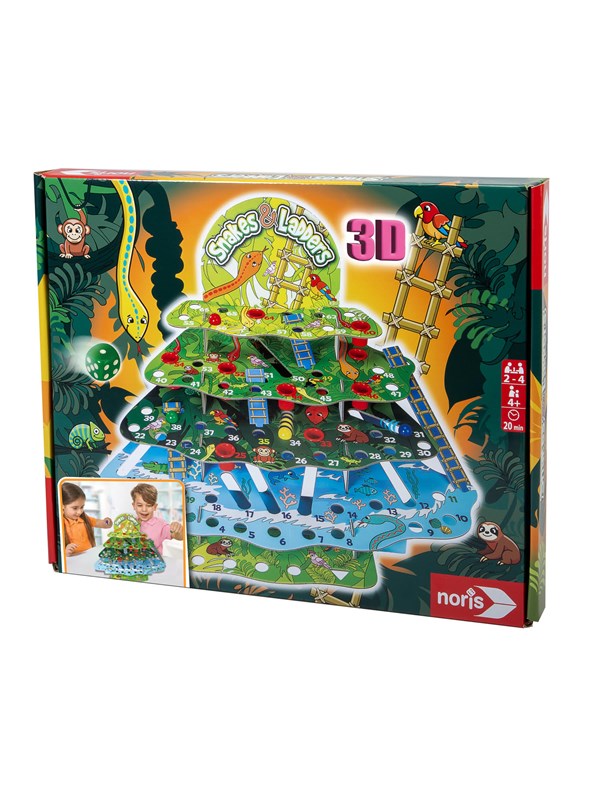 Noris Snakes & Ladders Jungle