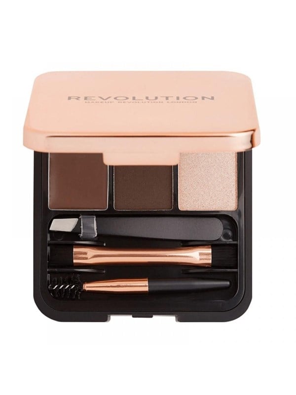 Makeup Revolution Eyebrow Palette 2.2 g.- Dark Brown