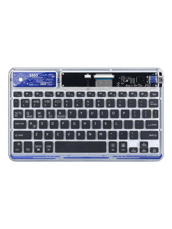Dux Ducis Keyboard (CK Series) Wireless for Laptop/Tablet/Phone - Transparent - Transparent