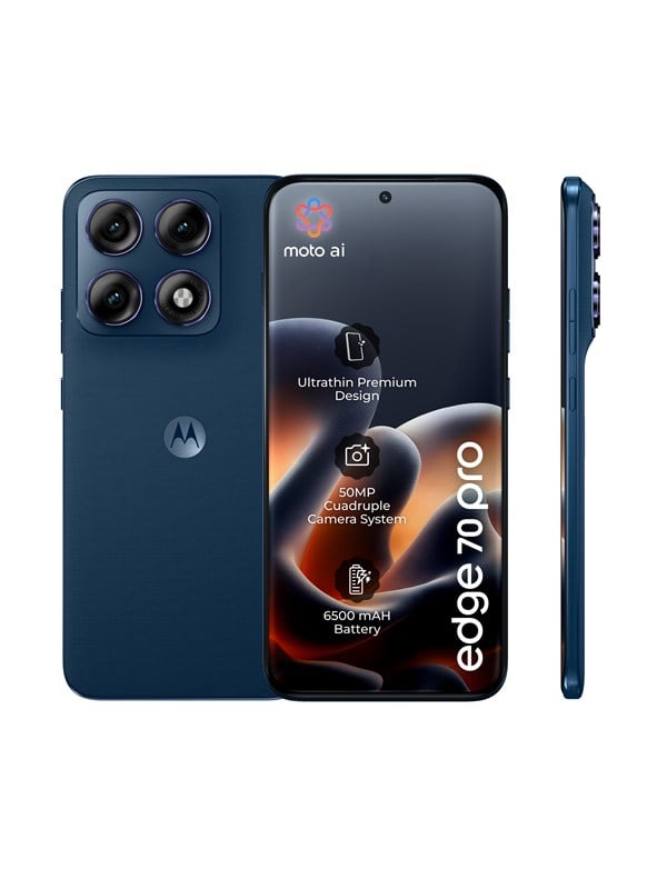 Motorola Edge 70 Pro 5G 12GB 512GB 6,78" Dunkelblau Dual SIM