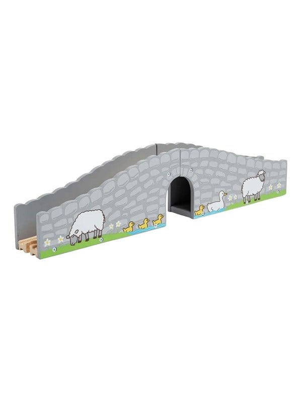 Bigjigs Wooden Rails - Farm Bridge