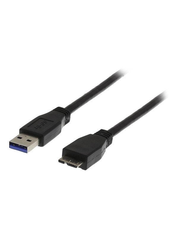 Deltaco USB3-020S - USB cable - Micro-USB Type B to USB Type A - 2 m