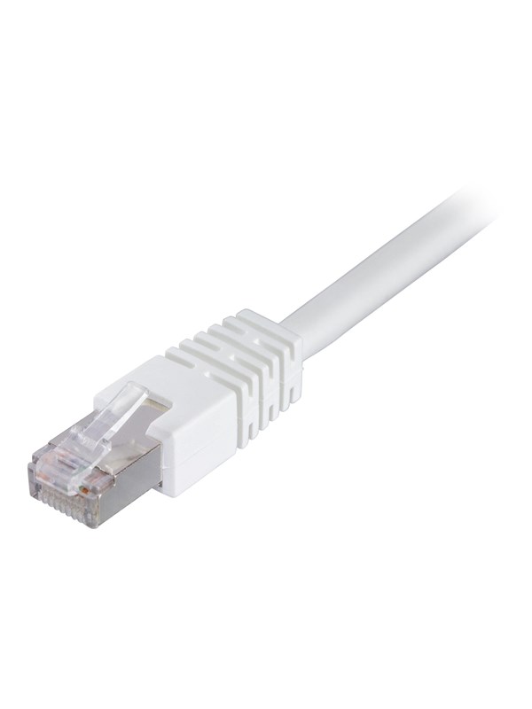 Deltaco STP-630V - patch cable - 30 m - white - Weiß - 30m