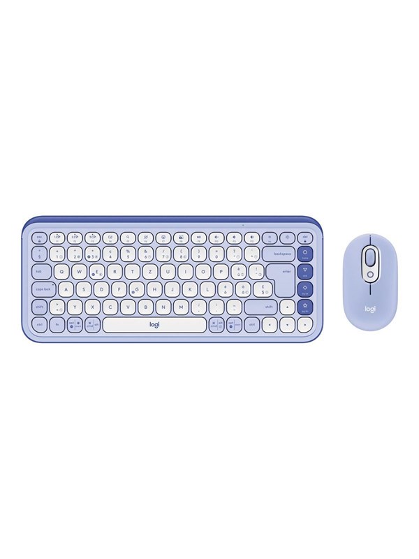 Logitech POP Icon Combo - Tastatur & Maus Set - Schweiz - Weiss