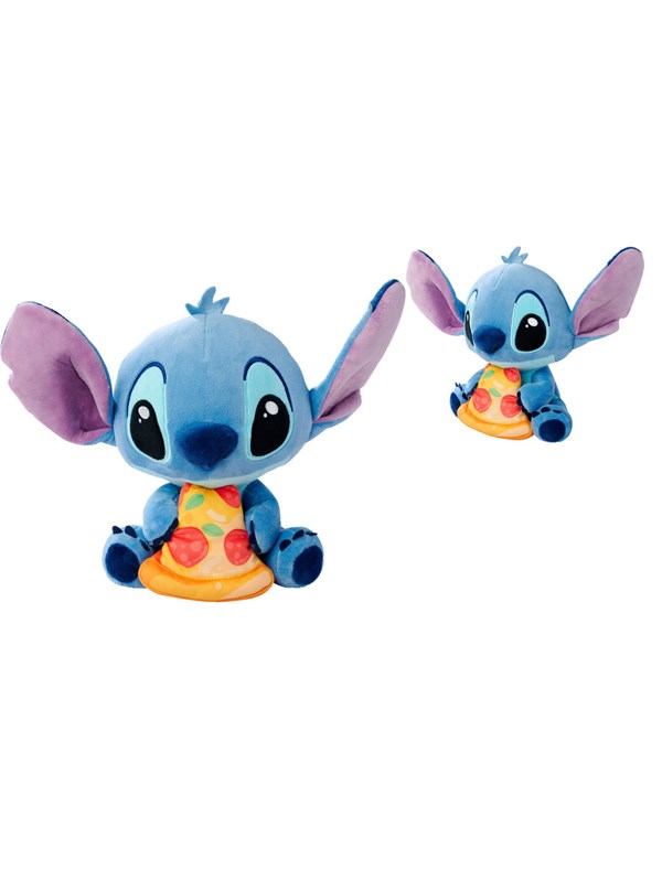 Simba Toys plush Disney Stitch w Pizza 25cm