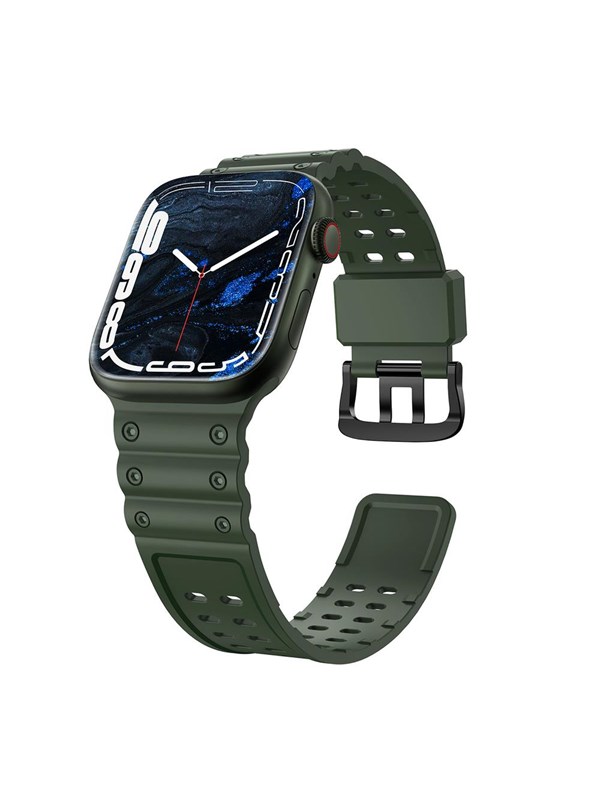 Hurtel Strap Triple Protection for Apple Watch 38 / 40 / 41 mm Band Bracelet - Green
