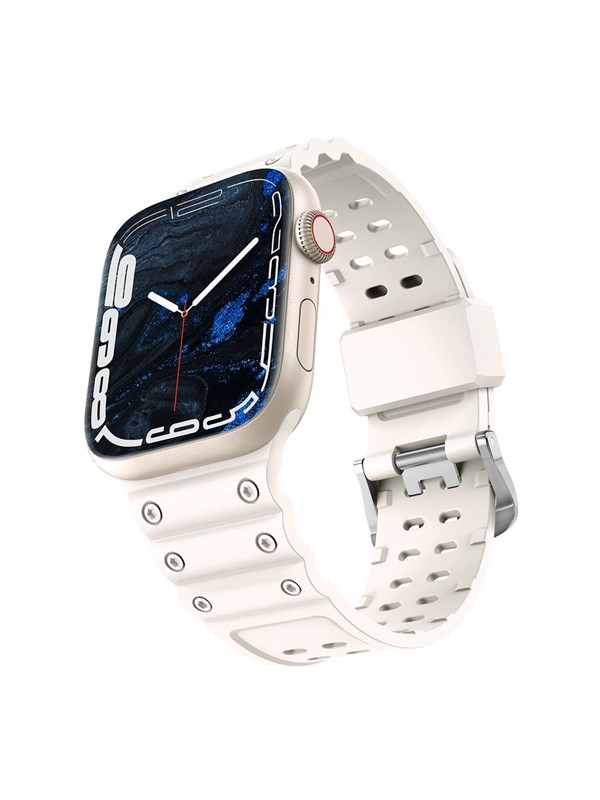 Hurtel Strap Triple Protection for Apple Watch 38 / 40 / 41 mm Band Bracelet - Beige
