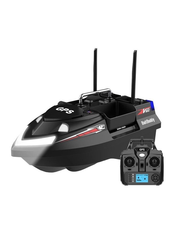 Flytec V802 Pro 12000mAh Bait Boat - Black