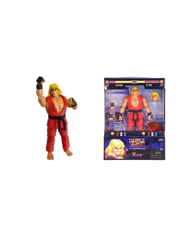 Jada Toys - Street Fighter II Ken 6" Figure