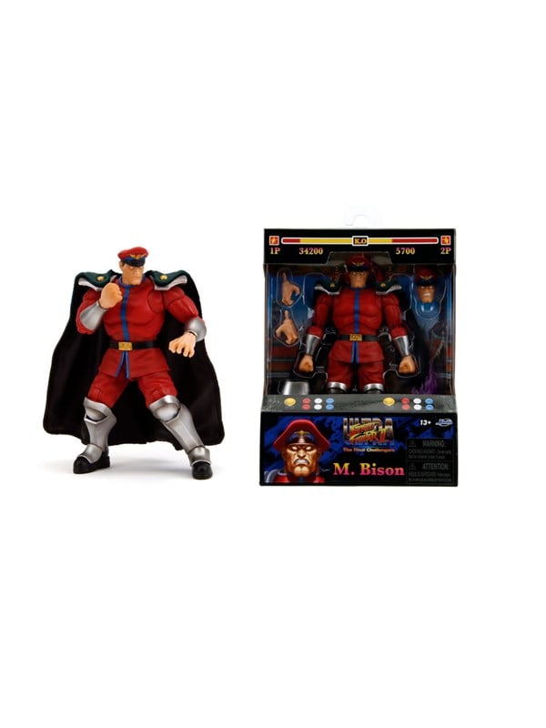 Jada Toys - Street Fighter II M. Bison 6" Figure