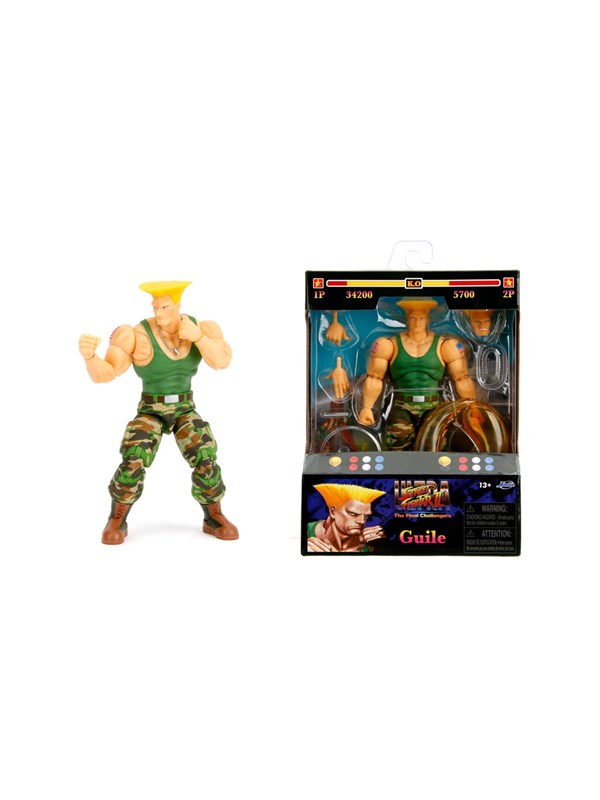Jada Toys - Street Fighter II Guile 6" Figure
