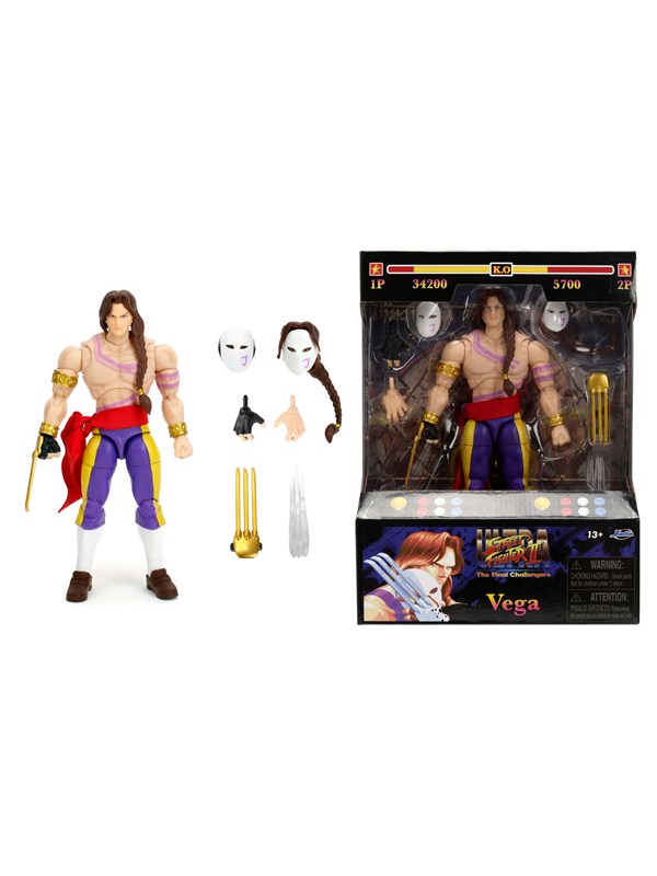Jada Toys - Street Fighter II Vega 6" Figure