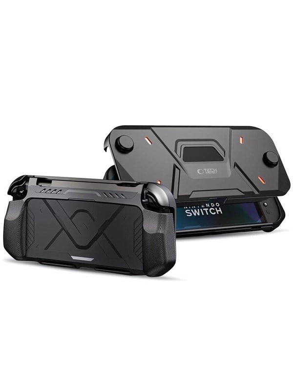 Image of Tech-Protect Carbonox Case for Nintendo Switch 2 - Black