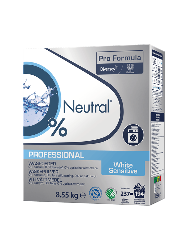 Neutral Professional White Powder 855kg - 194 washes