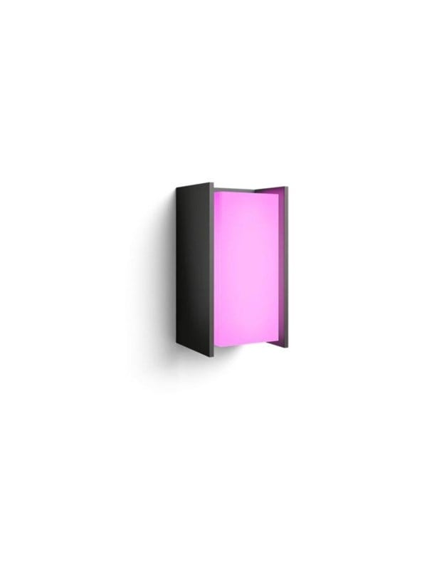 Signify Philips Hue White & Col. Ambiance Turaco Wandleuchte anthrazit