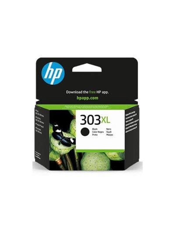 HP Druckerpatrone 303XL T6N04AE (303XL), schwarz, ca. 600 Seiten 0199764694683 HP