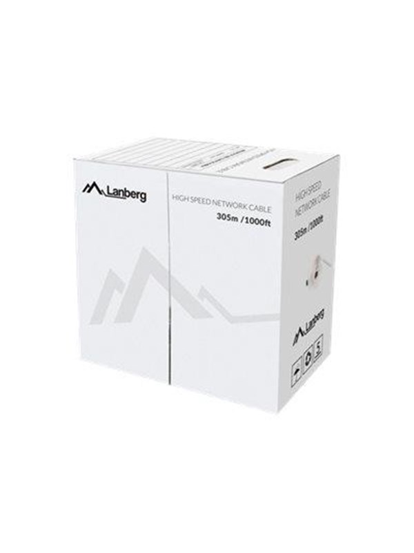 UTP starres Netzwerkkabel der Kategorie 5e LCU5-12CU-0305-Y Gelb 305 m