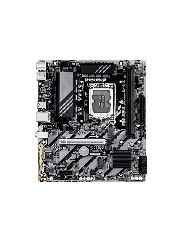 GIGABYTE B860M E GEN5 - motherboard - micro ATX - LGA1851 Socket - B860 Mainboard - Intel B860 Express - Intel LGA1851 socket - DDR5 RAM - Micro-ATX