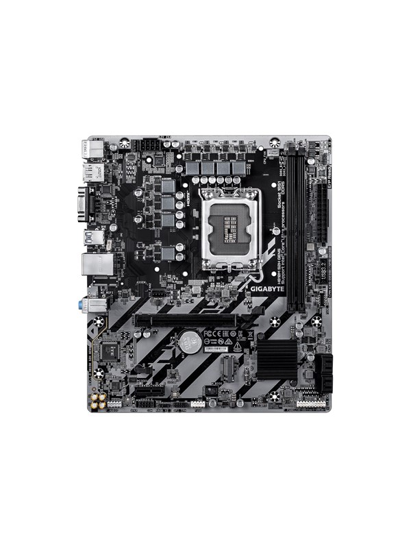 GIGABYTE H810M S2H GEN5 - motherboard - micro ATX - LGA1851 Socket - H810 Mainboard - Intel H810 - Intel LGA1851 socket - DDR5 RAM - Micro-ATX