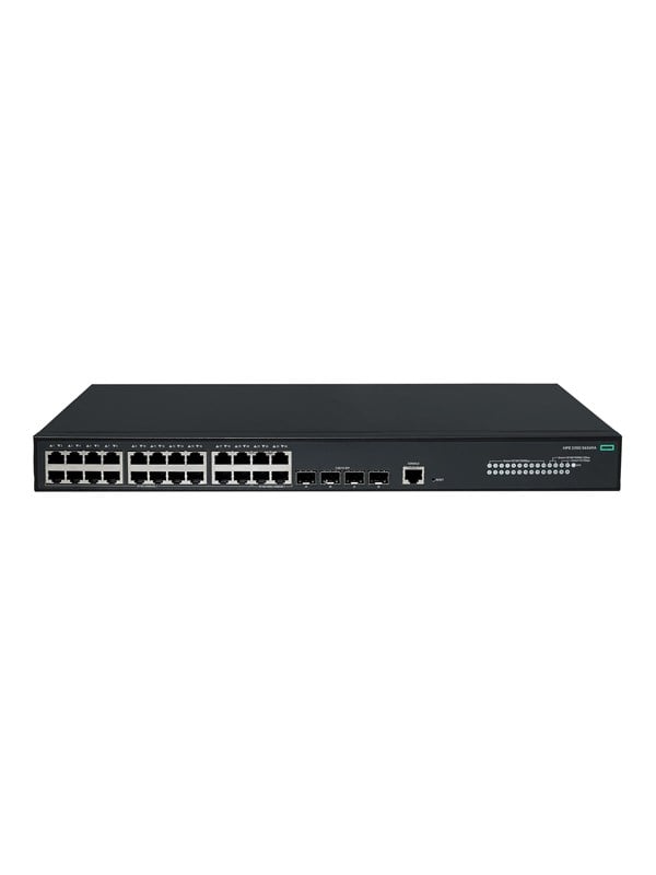 Hewlett Packard Enterprise HPE Networking Comware 2050 20p 10/100/1000BASE-T 4p Smart Rate 1/2.5GbE 4p SFP 1G/2.5G