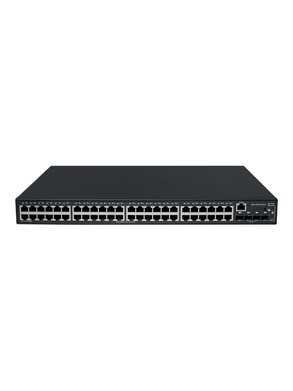 Hewlett Packard Enterprise HPE Networking Comware 2050 48p 10/100/1000BASE-T PoE+ 4p SFP 1G/2.5G 410W