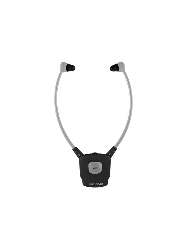 TechniSat STEREOMAN ISI 3 sw 0001/9130 TV-Funkkopfhörer,Kinnbügel,2,4GHz
