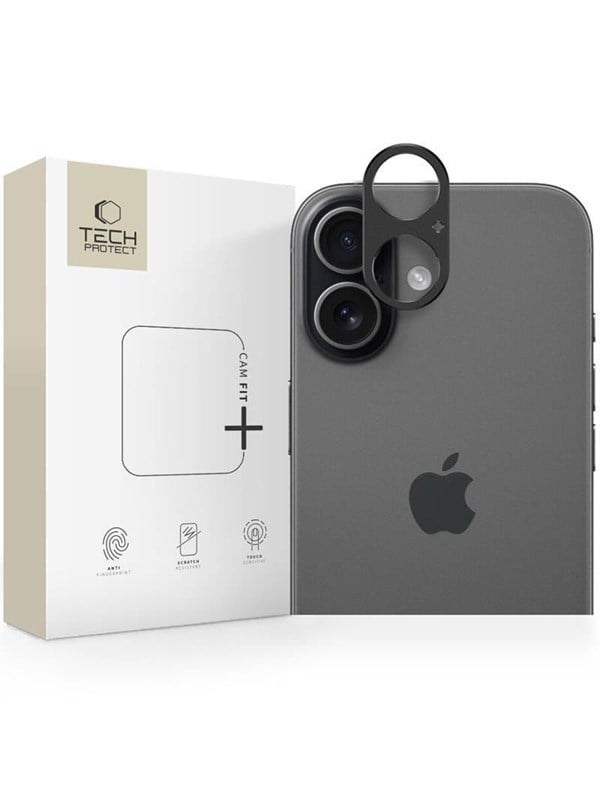 Tech-Protect Camalloy Fit+ Cover for iPhone 17 - Black