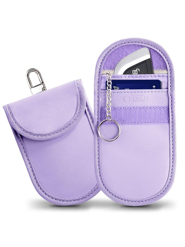 Tech-Protect KLR100 RFID Locking Car Key Case - Purple