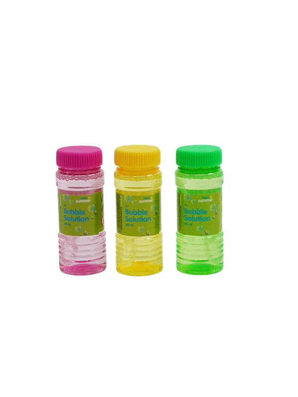 Happy Summer Bubble Solution 3 Pack 60ml
