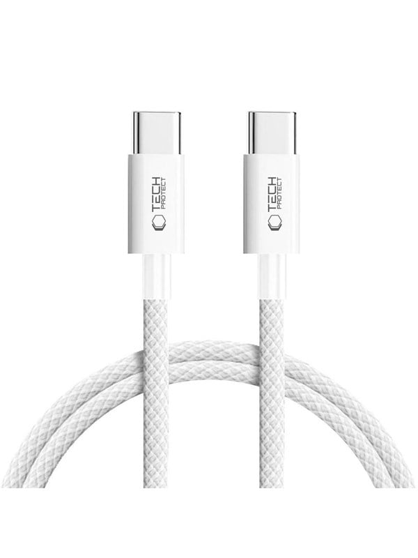 Tech-Protect Ultraboost Lite USB-C PD60W/3A Cable 100 cm - Grey