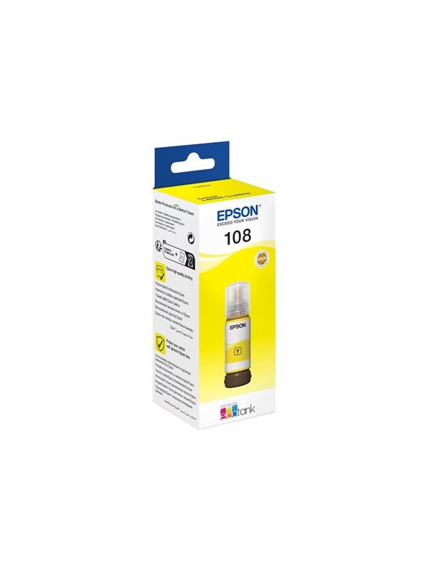 Original Epson C13T09C44A / 108 Tintenflasche gelb