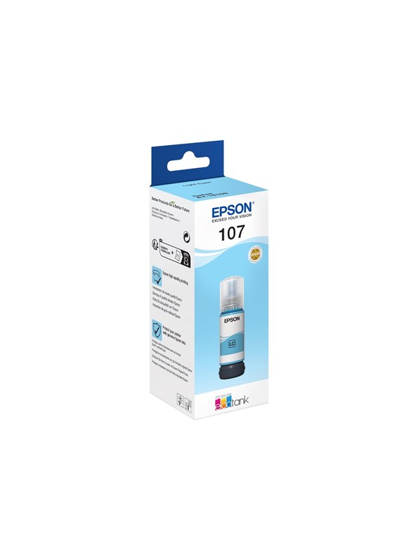 Epson Original-Tinte 107 Hellcyan - Image 6