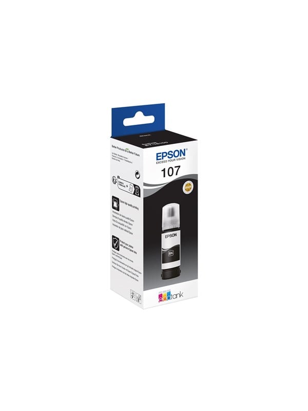 Epson 107 EcoTank Tintenflasche Schwarz Dye-based Ink 70 ml - Image 6