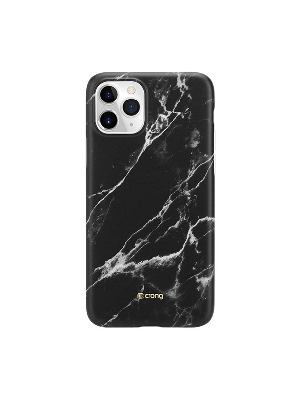 CRONG Marble Case - iPhone 11 Pro Case - Black